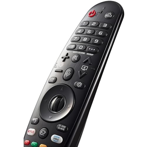 Image of Lambcare Magic Remote Control Compatible for LG LED TV with Netflix and Prime Video Hot Keys and Voice Command• Includes Free 1-Year Warranty