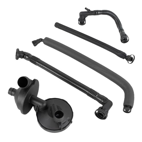 Dixhills Juego de 5 válvulas de ventilación PCV de repuesto para 3 Series E46 5 Series E39 E60 E61 7 Series E65 E66 E67 X3 E83 X5 E53 Z4 E85 Accesorios de coche Parte # 11617501566