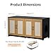Double Litter Box Enclosure Furniture for 2 Cats | 47.2