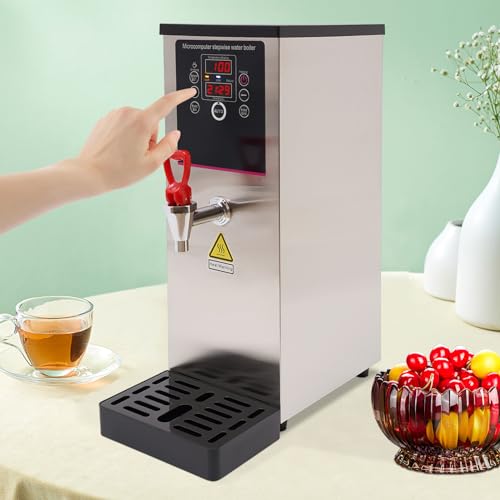 Eletric Commercial Hot Water Dispenser,Countertop Water Boiler 2.64gal Automatic 2500W Rapid Heating for Restaurant, Home, Office