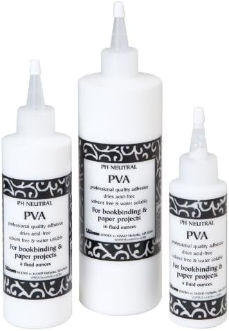Books by Hand PH Impartial PVA Adhesive with spout – 4 ounce bottle