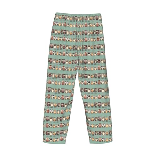 Pantalon de pyjama homme chouettes idée cadeau nuit confortable - 6