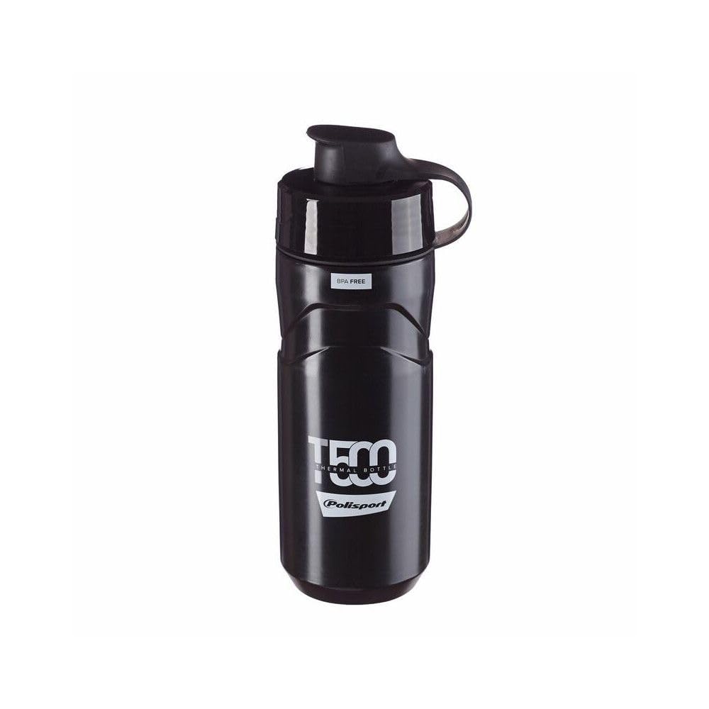 Polisport thermo bidon T500 white/red | Webwinkel