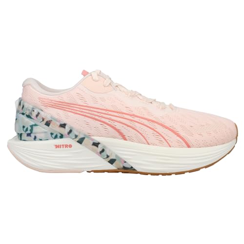 PUMA Womens Maggie Stephenson X Run Xx Nitro Graphic Running Sneakers Shoes - Pink