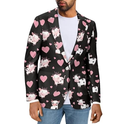 Long Sleeve Blazer Jacket for Men One Button Business Dress Suit Coat with Pocket Sport Coat Blazer Suit XS-5XL3