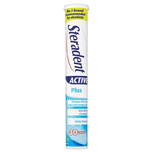 Steradent Active Plus Original Tablets (30) - Pack of 2