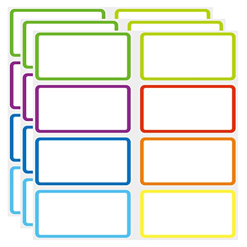 Trocken abwischbare Klebeetiketten, 24 Stück für Gläser, Whiteboard, Kühlschrank, Glasplatte, geeignet für alle glatten Oberflächen, waschbar und immer wieder wiederverwendbar Cover