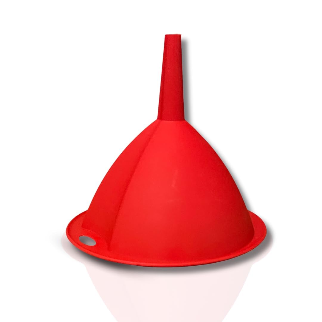 PARENCE.- Set di 3 imbuti in plastica per alimenti - diverse misure per cucina, garage e altro - facile da pulire e riporre - 3 pezzi