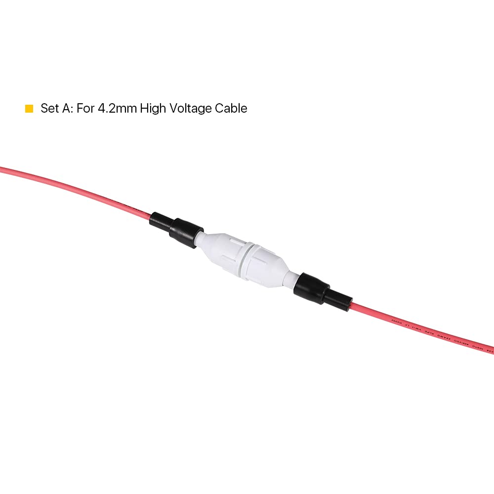 Cloudray Connettore Adattatore Alta Tensione B 5,2–5,5 mm per Cavo Laser CO2, Alimentatore e Tubo Laser CO2 – Connettore HV per Macchina Laser