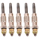 Luylxlmg 5Pcs Glow Plug Compatible with BMW/Lincoln/Mercedes-Benz/Peugeot1975-1989 0250201001