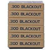 Aolamegs 300 Blackout Magazine Marking Band 6 Pack (Khaki-Black)