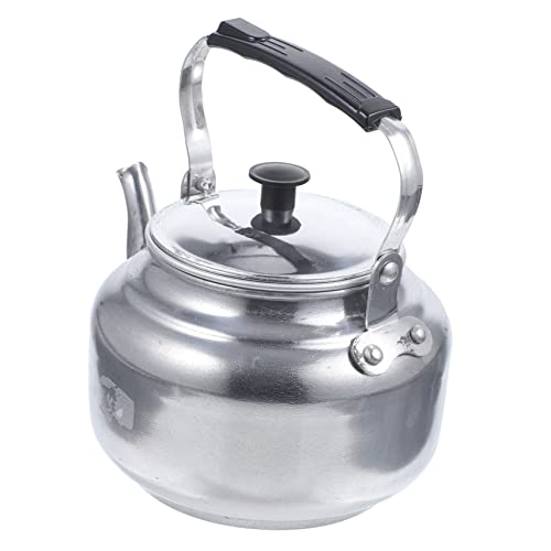 VALICLUD Hervidor de Aluminio con Filtro para Estufa Tetera Resistente para Infusiones para Inducción y Vitrocerámica Capacidad Familiar Diseño Duradero y Práctico Color