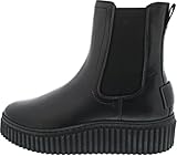 Marc OߴPolo Damen Chelsea Boots aus Leder mit Plateausohle