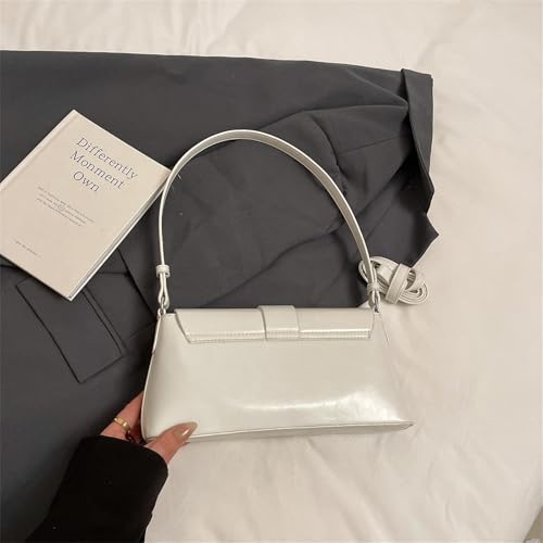 Stylish Women's PU Leather Shoulder Purse Casual Work Handbag Crossbody Bag For 2025 Spring With Adjustable Strap Fashion3