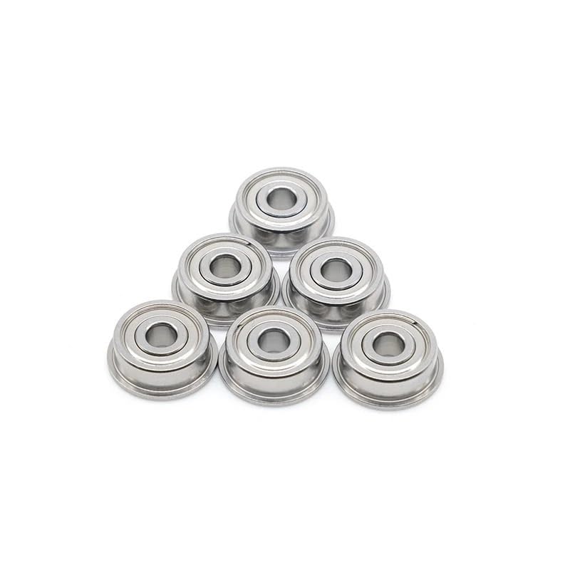 F693ZZ Rodamiento De Brida 3x8x4 Mm ABEC-7 (10 PCS) Rodamientos De Bolas Con Bridas F693 Z ZZ F619/3ZZ(F697ZZ 7X17X5)