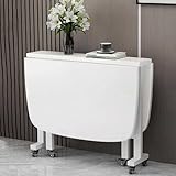 Idéale pour les espaces de vie Cact, notre table de salle à manger abattante peut accueillir confortablement jusqu'à 8 personnes lorsqu'elle est entièrement étendue et 1 à 4 personnes lorsqu'elle est pliée à moitié. Cette table polyvalente est parfaite pour les dîners de famille ou les rassemblements. Lorsqu'il n'est pas utilisé, il se replie facilement pour maximiser l'espace de votre maison, ajoutant une touche élégante à votre salle à manger tout en améliorant les fonctionnalités.