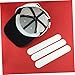 Hohopeti Hat Liners Caps 40 Pack Adhesive Caps Sweatband Quick Dry Elastic Suitable for Different Hat Sizes