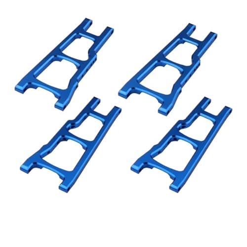 Bras de suspension Traxxas Slash 4x4 en alu bleu renforce pour remplacer la piece 3655