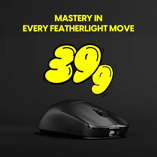 Image of Pulsar Gaming Gears X2 Crazylight Wireless Gaming Mouse, Ultra Lightweight 1.38 oz (39g), Optical Switch, 32000 DPI, 750 IPS, XS-1 Sensor, 8k Compatible (Medium, Jet Black)
