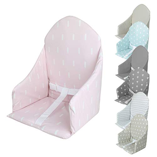 Monsieur Bébé - Coussin d'assise universel Miam avec harnais pour chaise haute bébé - 7 coloris