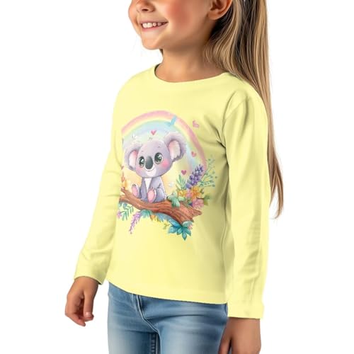 Long Sleeve Graphic T Shirt for Girls 3-16 Years Cute Kids Tops Comfy Soft Athletic Top Casual Fall Outfits4