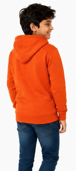 Image of T2F Boy's Cotton Regular Fit Hooded Sweatshirt