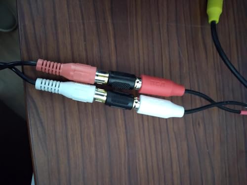 Conector RCA hembra a hembra pack 6 para audio miniatura 7