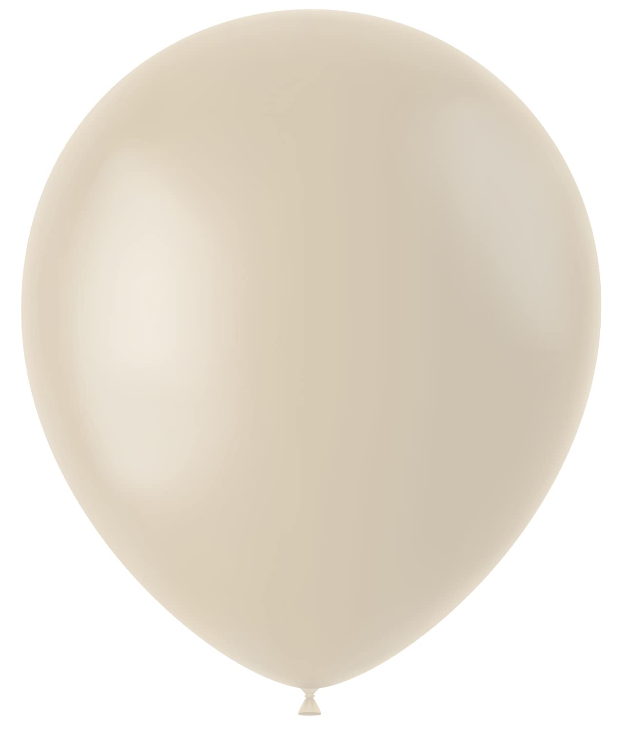 Folat 19638 Creamy Latte Balloons 33 cm 13 Inches Pack of 50 Coffee Brown Apricot Latex Balloons Helium for Birthday, Wedding, Baby Shower, Safari, Jungle Party Decoration, Beige