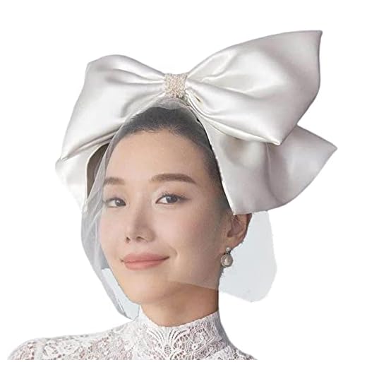 LIDCOM - Jaula para pájaros de boda, Fascinators Velo grande para mujer, sombreros de novia, fascinadores de boda, accesorios para joyas, para el cabello, red de rostro, color blanco, Uno, 1