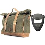 LONGRIDE ヘリテージ サドルバッグ CLICK-ON ロールトップ (18L) カーキ HQR137WKHA