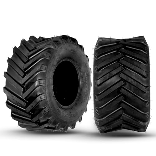 SUNROAD 18x9.50-8 Lawn Mower Tractor Tires 18x9.50x8 18/9.50-8 Lawn & Garden Turf Golf Cart Tires Tubeless 2ply Set of 2 -  TrailTire68