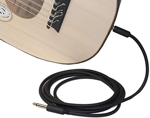 Skywin OUD Wood Musical Instrument - Hand Crafted Turkish Arabic OUD Instrument with Soft Case, 11 Turkish Strings, Picks, and 8' Instrument Cable - Thumbnail 6