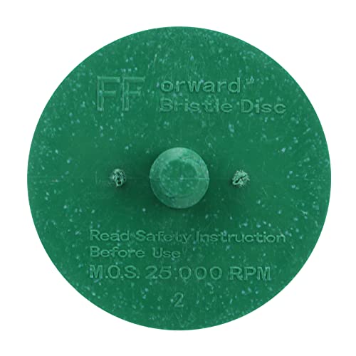 Image of 2 Inch Bristol Disc, Coating Removal Disc Silicon For Vehicle Maintenance (Green)