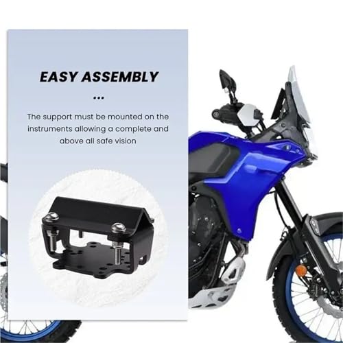 Support plaque GPS Tenere 700 pour stabiliser votre téléphone portable