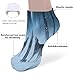 VstaDank Wolves Howl in Snowy Ankle Socks 5 Pairs Fashion Invisible Low Cut Sock for Adult Casual Short Sock Soft Cozy No Show Socks