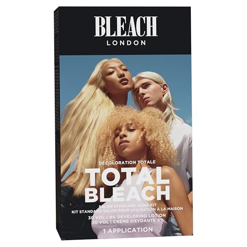 BLEACH LONDON Total Bleach Kit - Salon Standard, Vegan, Cruelty Free, All Hair Types, Light & Dark Hair, Brightest Blonde image 2