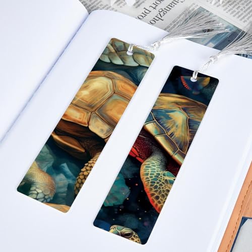 Marque-page tortue de mer le cadeau idéal pour passionnés de lecture - 5