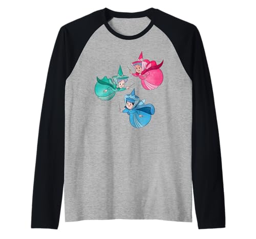 T-shirt raglan Sleeping Beauty Disney le cadeau idéal pour les fans de contes et de fées