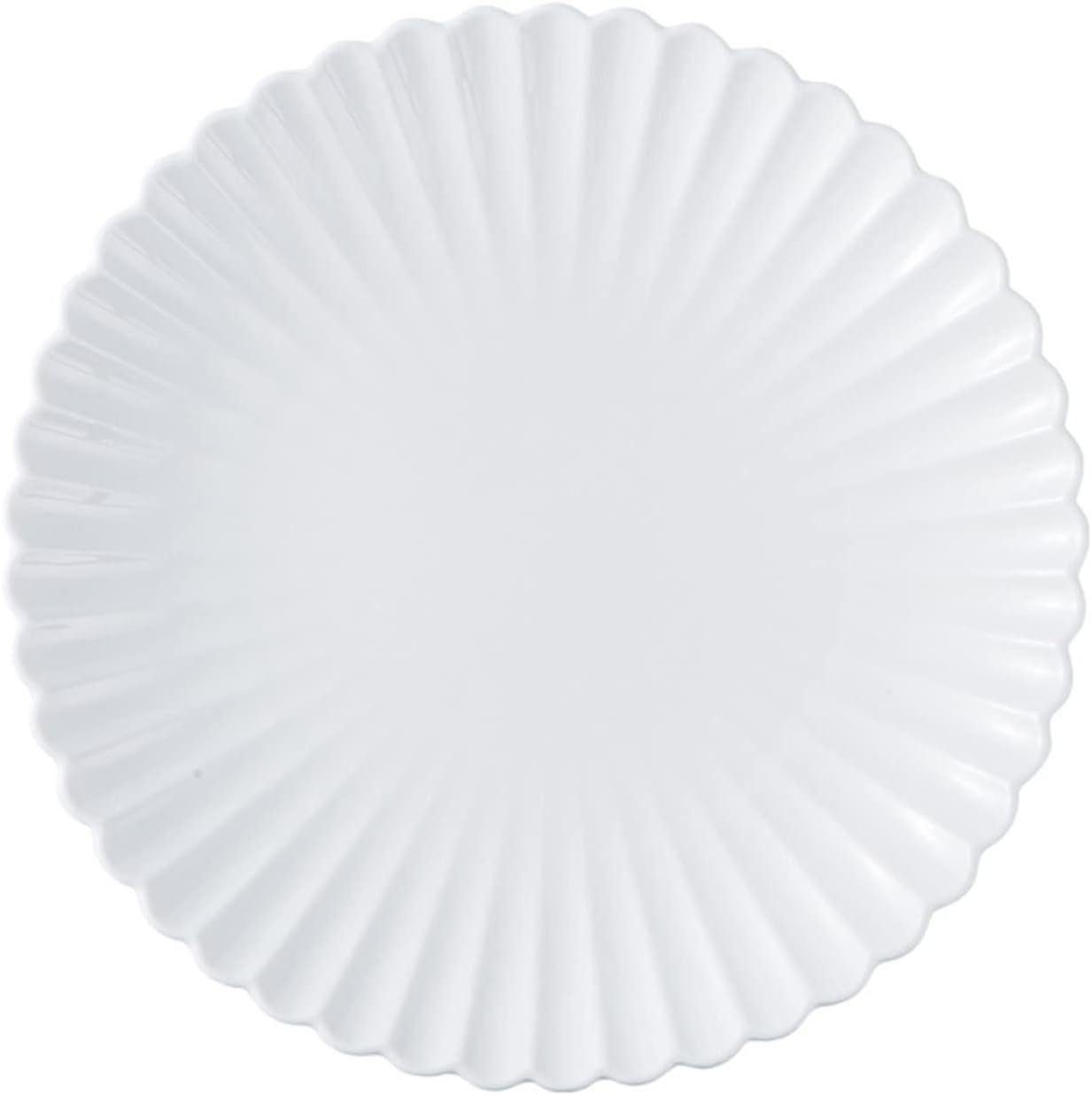 Dinner Plates 8/10-Inch White Dinner Plates Ceramic Dinnerware Creative Western Steak Dishes Salad Bowl Kitchen Porcelain Plate Salad Plates (Color : 10inch plate)