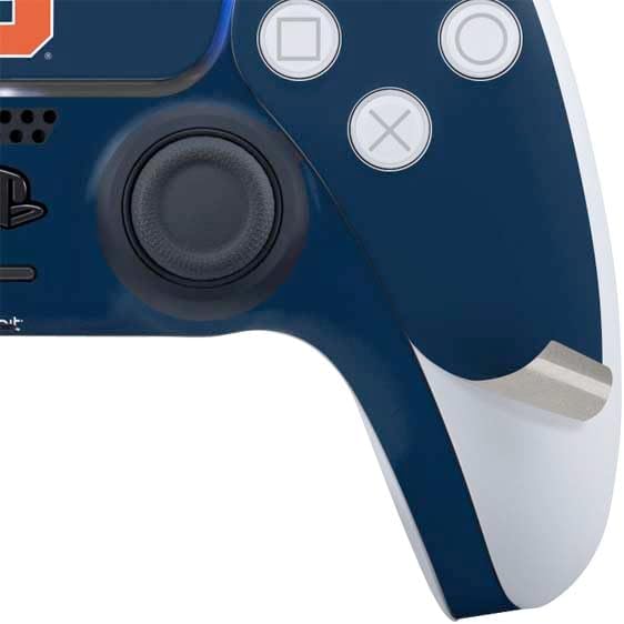 Skinit Decal Gaming Skin Compatible with PS5 Slim Digital Edition Bundle - Officially Licensed Syracuse University S Logo Design