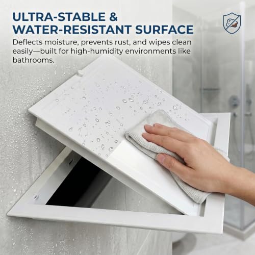 Puerta de acceso impermeable y resistente al óxido de aluminio 16x16 6