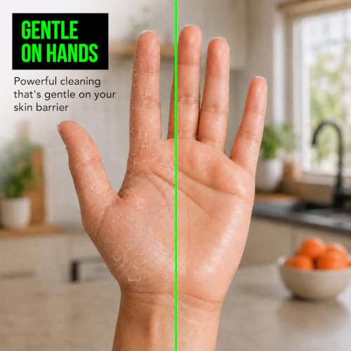 Beco Natural Dishwasher Liquid Refill | 2L Pack | Anti-Bacterial Formula | Orange Citrus Freshness | Ecofriendly Dish Washing Liquid Gel | Tough Grease Removal | Leaves No Residue on Utensils - Image 6