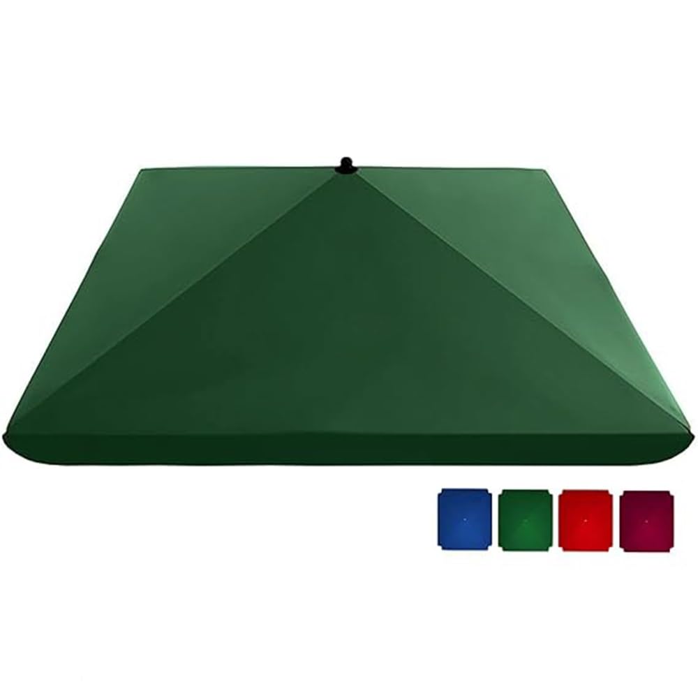 ZYXQQJ 200×200cm 300×300cm Paraguas Toldo De Repuesto Tela De Recambio Para Patio Sombrilla De Repuesto Tela Para Sombrilla Jardin Exterior
