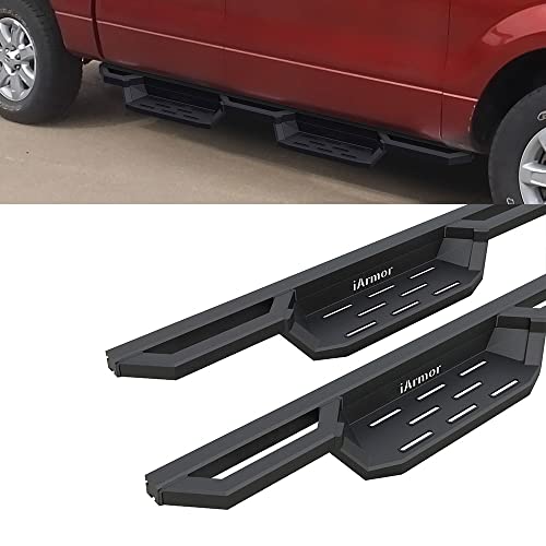 Estribos de acero inoxidable para Ford F150 2009-2014 miniatura 4