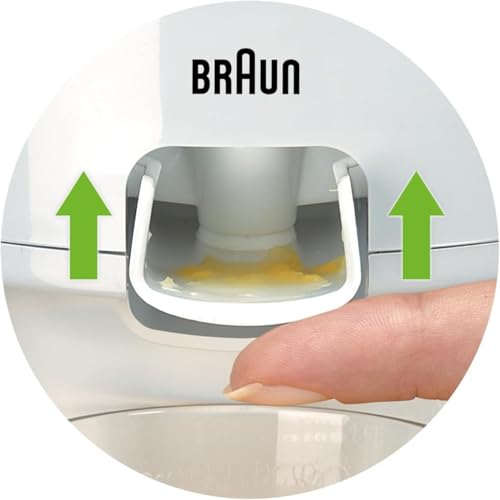 Braun Tribute Collection CJ 3050 Zitruspresse (60 W, 0,35 l) weiß – Ansicht 8