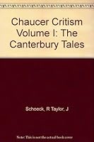 Chaucer Criticism Volume I, the Canterbury Tales B000MDP2XK Book Cover