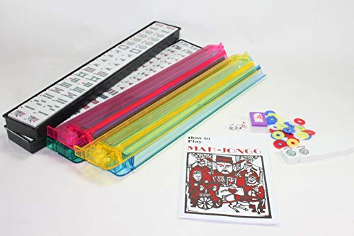 Juego American Mahjong Set con Bolsa de Nylon Impermeable miniatura 4