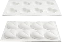 Vista 5 de Molde de silicona para chocolate con forma de corazón, accesorios para tartas, moldes de cocina, cubitos de hielo, galletas, pastelería, molde