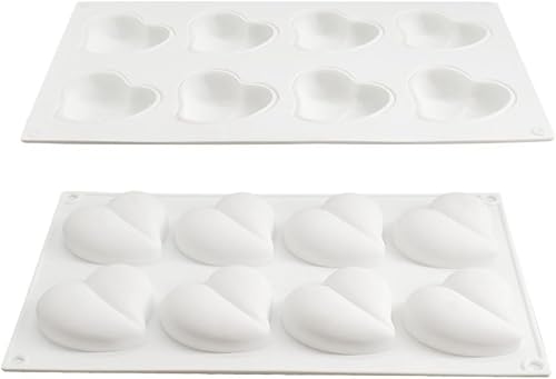 Miniatura 5 de Molde de silicona para chocolate con forma de corazón, accesorios para tartas, moldes de cocina, cubitos de hielo, galletas, pastelería, molde