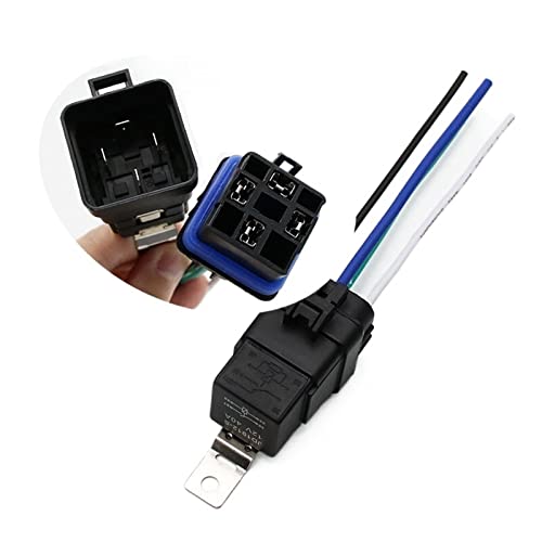 Relais 4 pin étanche DC12V 40A câblé pour protéger les circuits auto - 3